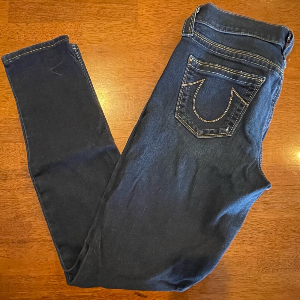 True Religion Halle Skinny Jeans Sz 28
